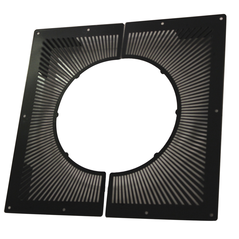 Wood Burning Stove Chimney Plate At Suzanne Prince Blog