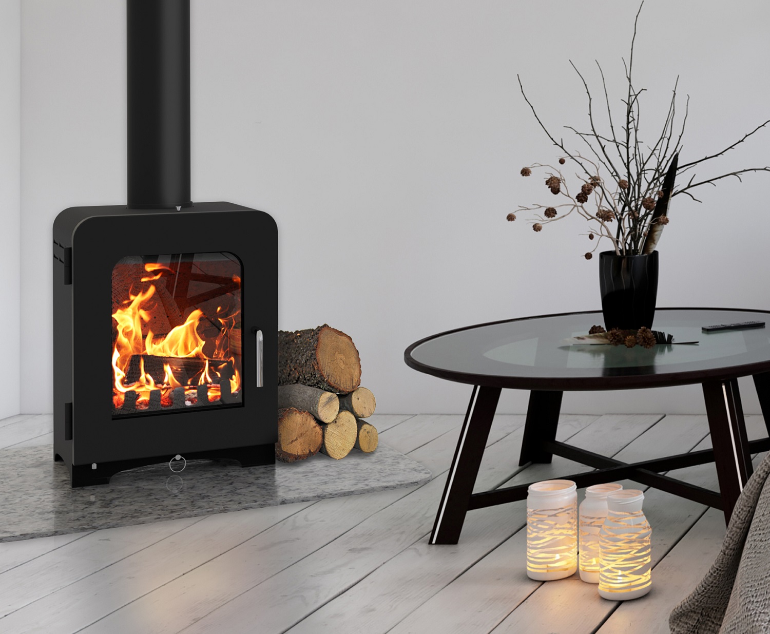 ST2 Stove EcoDesign Stoves Woodburning Stoves, Multifuel Stoves