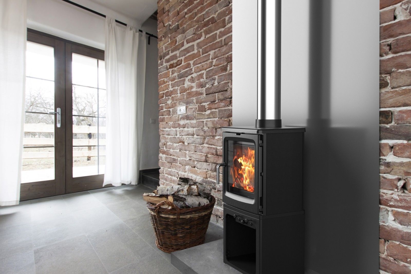 Peanut 5 Tall Stoves Woodburning Stoves, Multifuel Stoves, Log