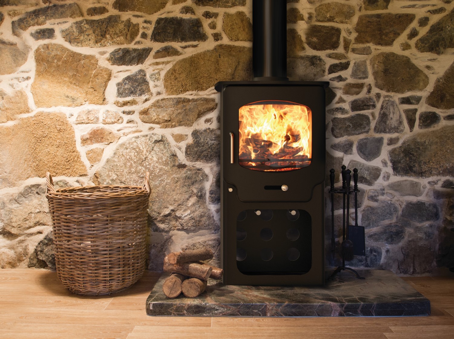STX4 Tall Stoves Woodburning Stoves, Multifuel Stoves, Log Burners
